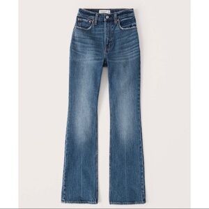 NWT A&F LONG Ultra High Rise 70s Vintage Flare Jeans